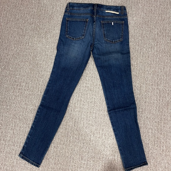 Stella McCartney embroidered denim jeans 26 - Picture 6 of 7